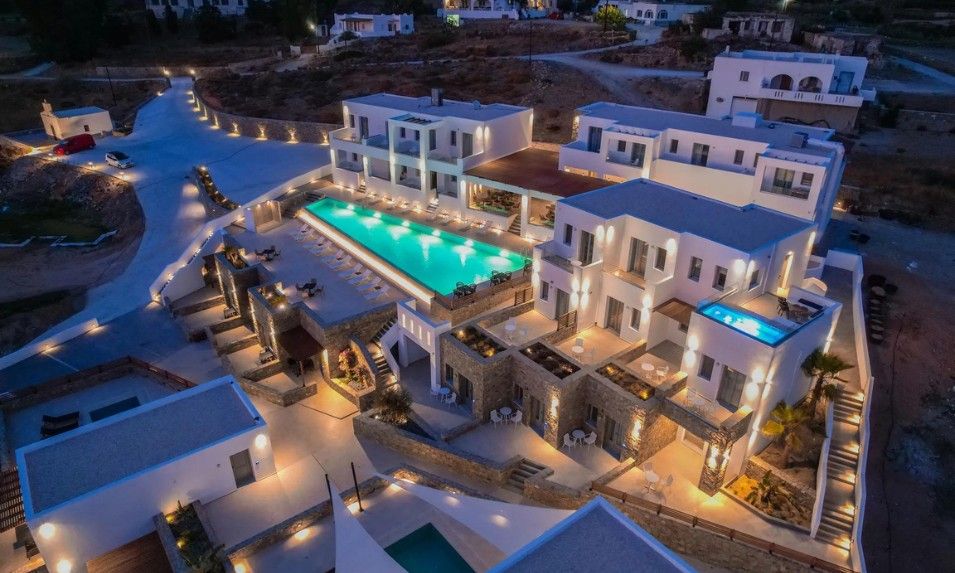 Kouros Blanc Resort & Suites Πούντα, Πάρος